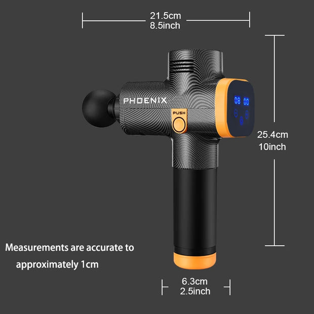 Deep Tissue Massage Gun – Muscle Relaxation & Dynamic Vibration Therapy