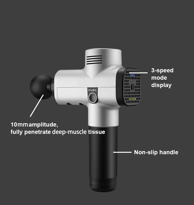 Deep Tissue Massage Gun – Muscle Relaxation & Dynamic Vibration Therapy