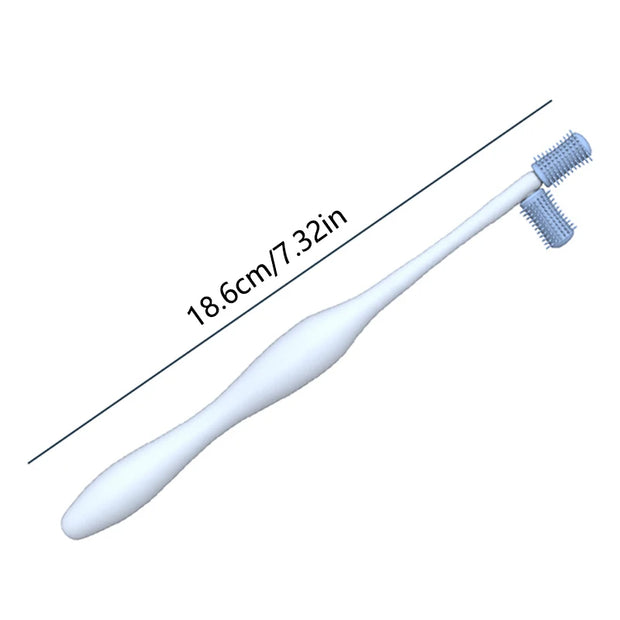 Dental Teeth & Gum Massager – Rubber Tip with Permanent Handle