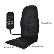 Electric Heating & Vibrating Massager Chair Pad