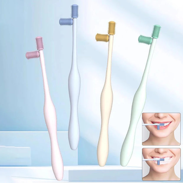 Dental Teeth & Gum Massager – Rubber Tip with Permanent Handle