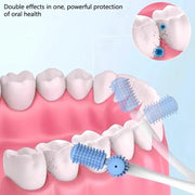 Dental Teeth & Gum Massager – Rubber Tip with Permanent Handle