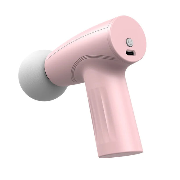 Mini Pink Massage Gun – Deep Tissue Handheld Therapy Tool
