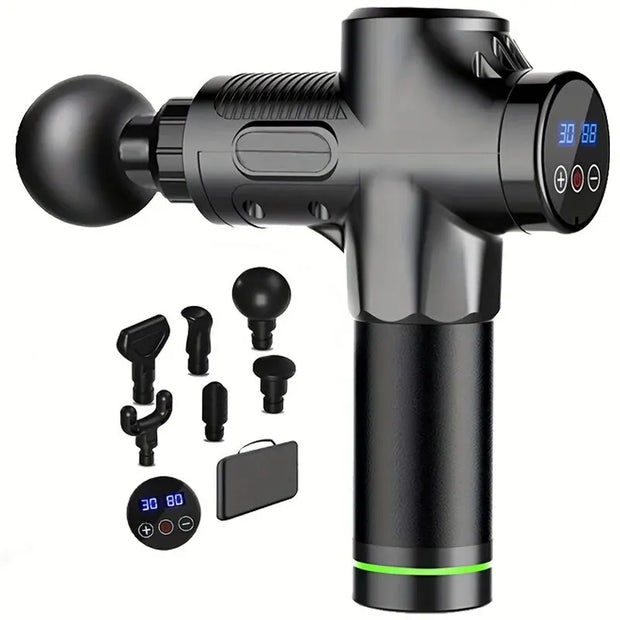 Portable Fascia Gun – Deep Tissue Vibration Massage Tool