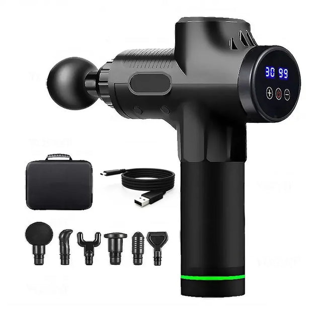 Portable Fascia Gun – Deep Tissue Vibration Massage Tool