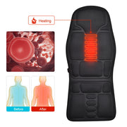 Electric Heating & Vibrating Massager Chair Pad