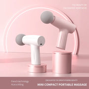 Mini Pink Massage Gun – Deep Tissue Handheld Therapy Tool